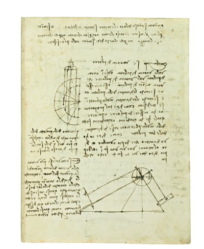 Codex on the Flight of Birds, Folio 2 Recto by Leonardo da Vinci